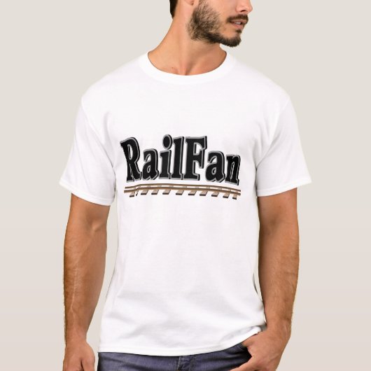 RailFan Tee Shirt (Voorkant)