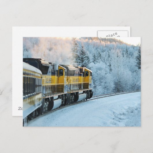 Railroad Alaska Briefkaart (Voorkant / Achterkant)