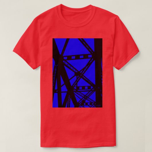 Railroad Beams Ink 1 T-shirt (Design voorkant)