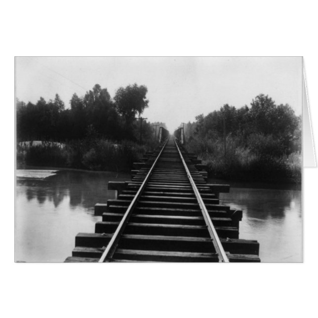 Railroad Bridge 1800's (Voorkant Horizontaal)