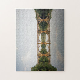 Railroad Bridge in Fredericksburg Virginia Legpuzzel