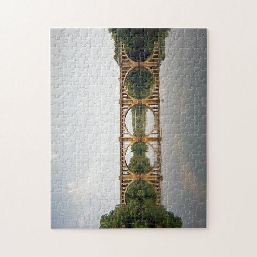 Railroad Bridge in Fredericksburg Virginia Legpuzzel (Verticaal)