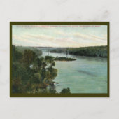 Railroad Bridge, Minneapolis MN Vintage Briefkaart (Voorkant)