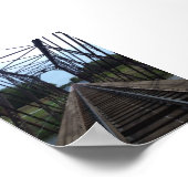 Railroad Bridge Parallax Perspective Poster (Hoek)