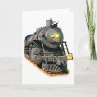 Railroad Buff Verjaardag Kaart