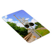 Railroad Crossing Signals Facing Tracks Magneet (Rechterzijde)