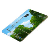 Railroad Crossing With Left Side Signals  Magneet (Linkerzijde)