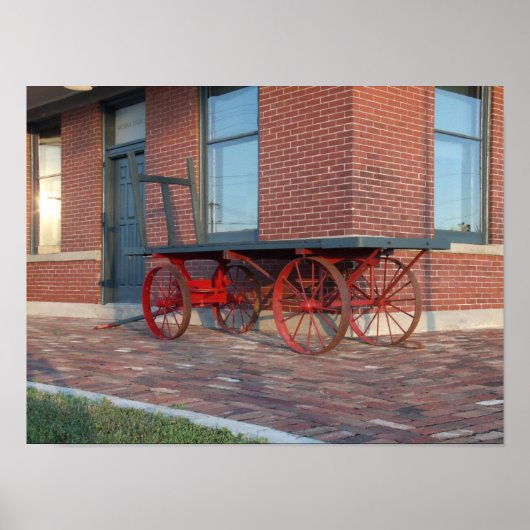 Railroad depot poster (Voorkant)