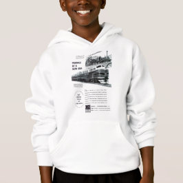 Railroad Diesel 1948 Electro Motive Kinder Hoodie