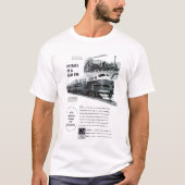 Railroad Diesel 1948 Electro Motive T-shirt (Voorkant)
