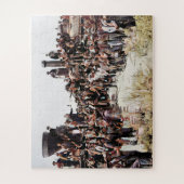 Railroad East ontmoet West Laying of Last Rail Col Legpuzzel (Verticaal)