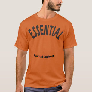 Railroad Engineer banen T-shirt