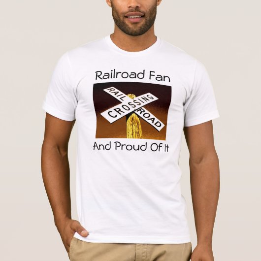 Railroad Fan Apparel T-shirt (Voorkant)