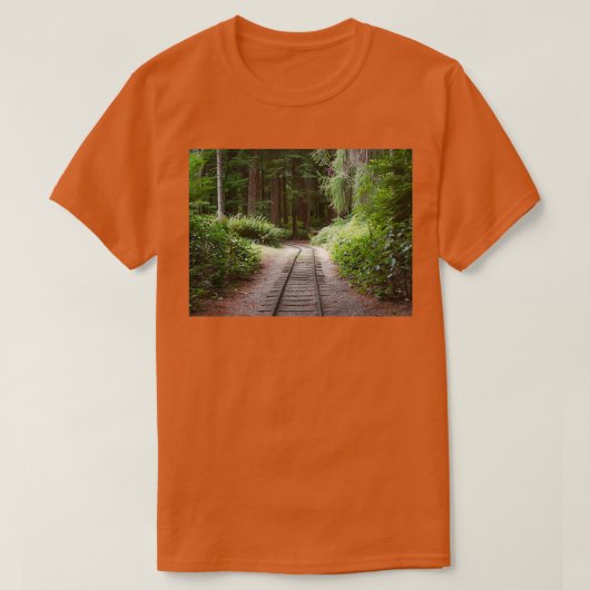 Railroad Lighter Forest T-shirt (Design voorkant)