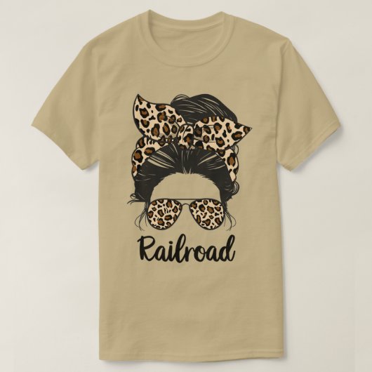 Railroad Messine Bun life Railroad MOM LIFE Railro T-shirt (Design voorkant)