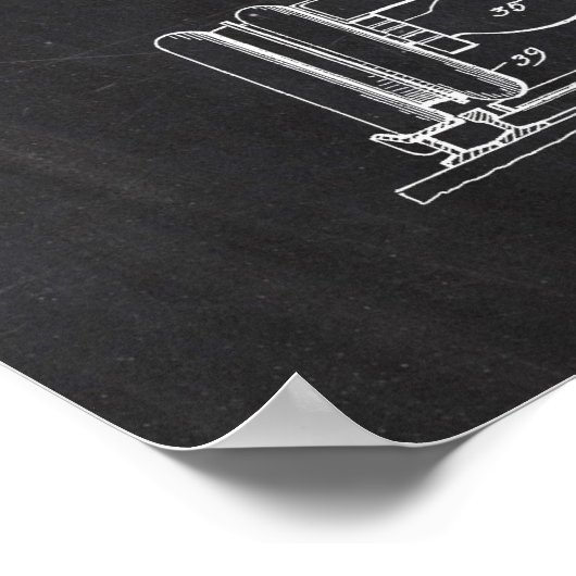 Railroad Patent Poster (Hoek)