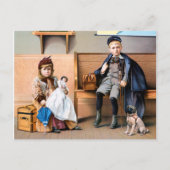 RAILROAD POSTER, 1898 BRIEFKAART (Voorkant)