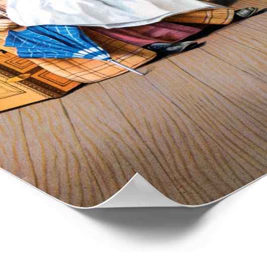 RAILROAD POSTER, 1898 POSTER (Hoek)