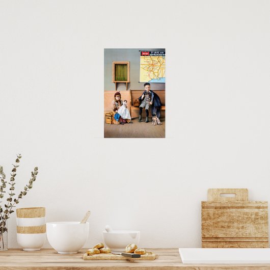 RAILROAD POSTER, 1898 POSTER (Keuken)