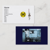 Railroad Professional of Railfan Visitekaartje (Voorkant / Achterkant)