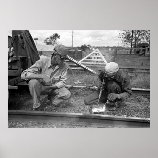 Railroad Rehab, jaren dertig Poster (Voorkant)