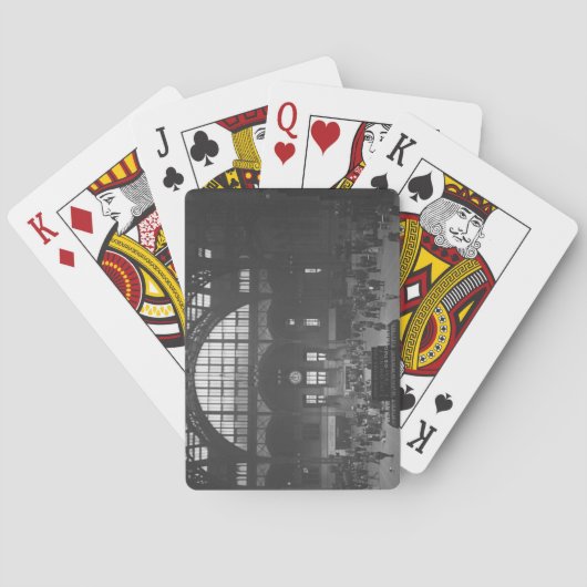 Railroad Station Pokerkaarten (Achterkant)