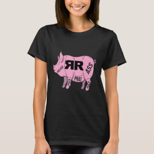 Railroad Street Bar en Grill Pink Pig Premium T-shirt