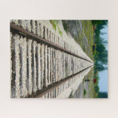 Railroad Track Historic Museum Miami Florida Legpuzzel (Horizontaal)