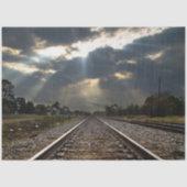 Railroad Tracks 20x30 debetpapier Tissuepapier (Voorkant)