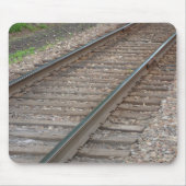 Railroad Tracks Mousepad Muismat (Voorkant)
