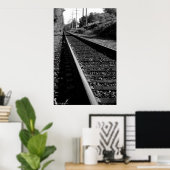 Railroad Tracks Print (Thuiskantoor)