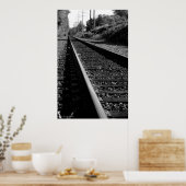 Railroad Tracks Print (Keuken)