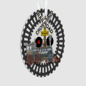 Railroad Train Ornament (voorkant)