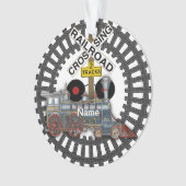 Railroad Train Ornament (voorkant)