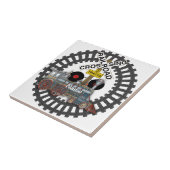 Railroad Train Tegeltje (Zijkant)