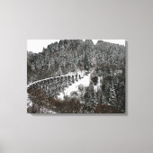Railroad Trestle in Cloudcroft New Mexico Canvas Afdruk (Voorkant)