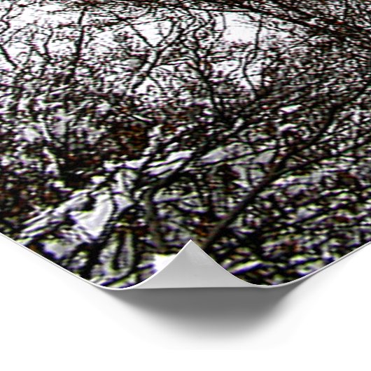 Railroad Trestle in Cloudcroft New Mexico Poster (Hoek)