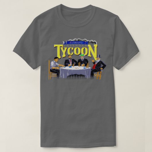 Railroad Tycoon 1 T-shirt (Design voorkant)