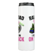 Railroad Wife houdt hem op het spoor Thermosbeker (Achterkant)