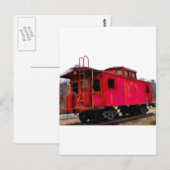 Railroadiana Briefkaart (Voorkant / Achterkant)