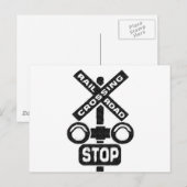 Railroadiana Briefkaart (Voorkant / Achterkant)