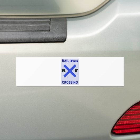 Railroadiana Bumpersticker (Op auto)