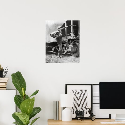 Rails Rails, 1935. foto Poster (Thuiskantoor)