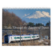 Rails Through the Seasons of Japan 2025 日本の鉄道風景 Kalender (Hoes)