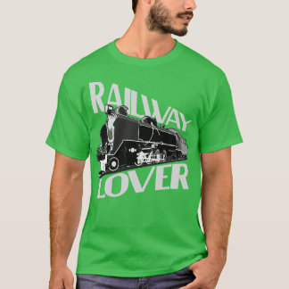 Railway Lover Locomotief Railroad Gift T-shirt