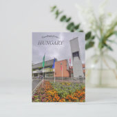 Railway Station in Sopron Hungary Briefkaart (Staand voorkant)