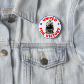 Railways United For War Efort 1940 Ronde Button 5,7 Cm (In situ)
