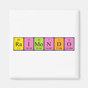 Raimondo periodiek tabelnaammagneet magneet