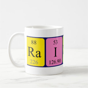 Raimondo periodieke lijstnaam mok