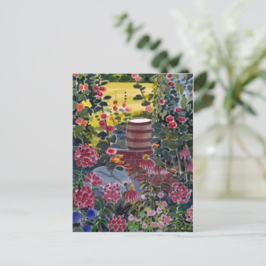 Rain Barrel Briefkaart (Staand voorkant)